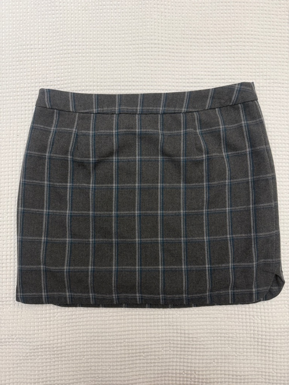 Gray GAP Plaid Mini Skirt - Size 2